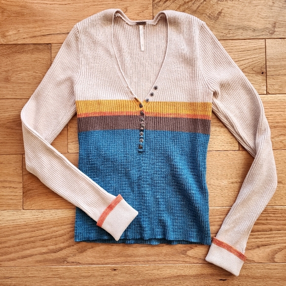 Free People sweater top - Picture 1 of 4